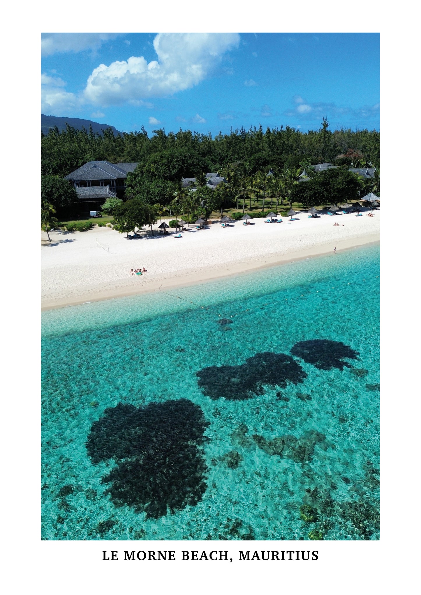 Le Morne beach, Mauritius